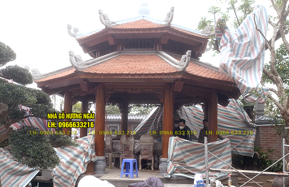 NHÀ BÁT GIÁC GỖ LIM NAM PHI